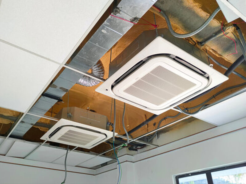 cassette system air conditioning installation qld